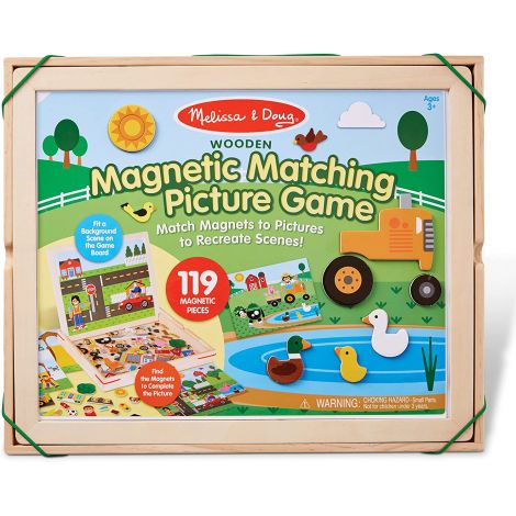 Joc magnetic potriveste piesele Melissa & Doug - imagine 13